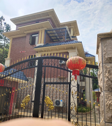 郴州市桂陽(yáng)縣張總四層歐式漂亮別墅施工案例圖欣賞